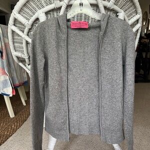 Juicy couture grey cashmere hoodie XS/P